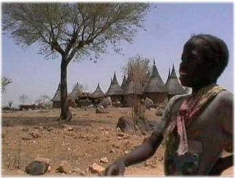 Rundhüttendorf, Mandara Berge, Kamerun